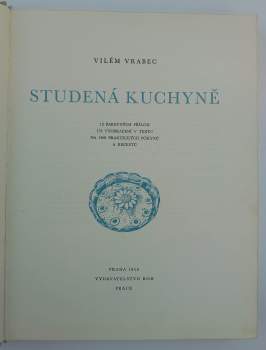 Vilém Vrabec: Studená kuchyně
