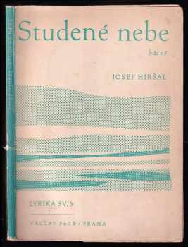 Studené nebe - Josef Hiršal (1944, Václav Petr) - ID: 553505