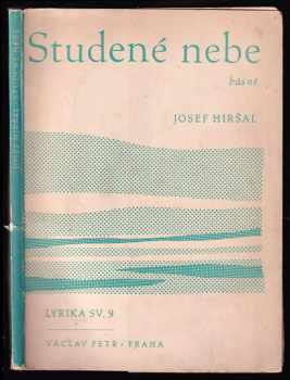 Josef Hiršal: Studené nebe