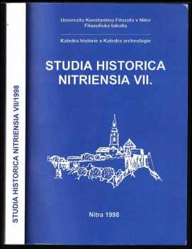 Studia historica Nitriensia