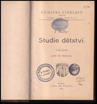 James Sully: Studie dětství
