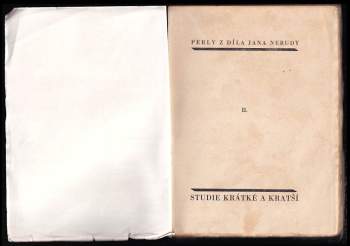 Jan Neruda: Studie krátké a kratší