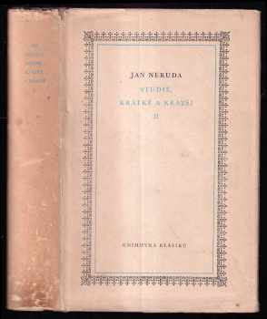 Jan Neruda: Studie krátké a kratší