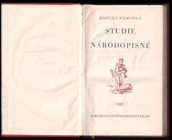 Božena Němcová: Studie národopisné