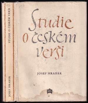 Studie o českém verši