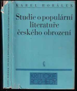 Studie o populární literatuře českého obrození