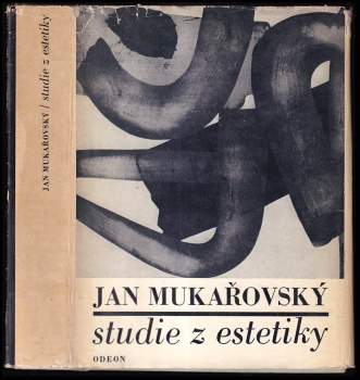 Jan Mukařovský: Studie z estetiky