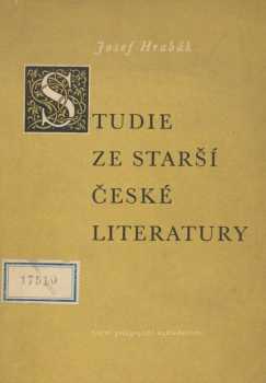 Studie ze starší české literatury
