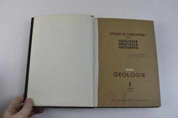STUDII SI CERCETARI DE GEOLOGIE, GEOFIZICA, GEOGRAFIE, GEOFIZICA
