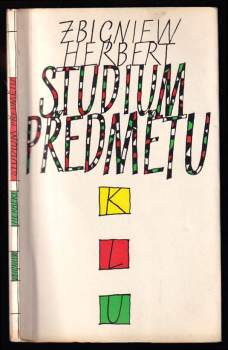 Zbigniew Herbert: Studium předmětu