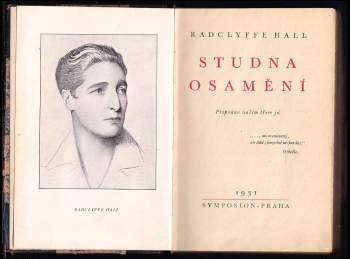 Radclyffe Hall: Studna osamění