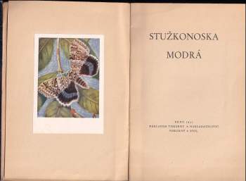 Petr Bezruč: Stužkonoska modrá