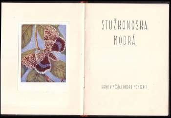 Petr Bezruč: Stužkonoska modrá