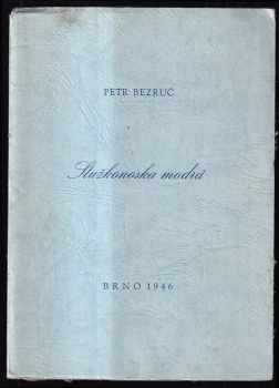 Stužkonoska modrá - Petr Bezruč (1946, Pokorný a spol) - ID: 268269