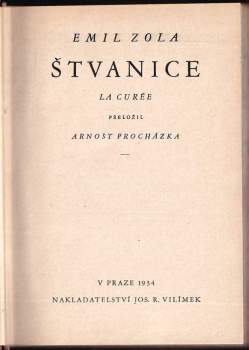 Émile Zola: Štvanice