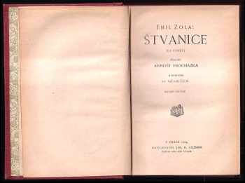 Émile Zola: KOMPLET 5x Émile Zola (Štvanice + Dobytí Plassansu + Lístek lásky + Poklesek abbého Moureta + Magdalena Feratová)