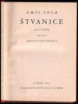 Émile Zola: Štvanice