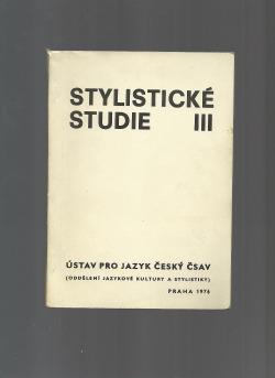 Stylistické studie