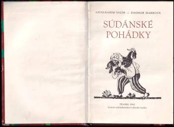 Ab del Rahin Salim: Súdánské pohádky