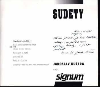 Daniela Mrázková: Sudety
