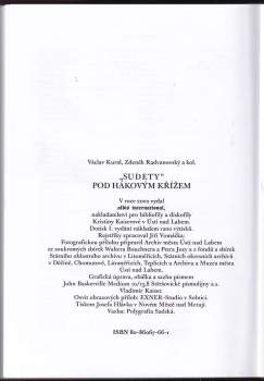 Václav Kural: "Sudety" pod hákovým křížem