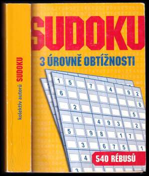Sudoku tři úrovně obtížnosti