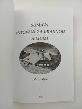 Marie Malá: Šumava