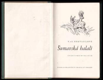 Václav Nekvasil: Šumavská halali