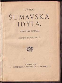 Hanuš Špolc: Šumavská idyla