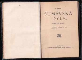 Hanuš Špolc: Šumavská idyla