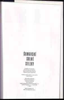 Jiří Andreska: Šumavské solné stezky