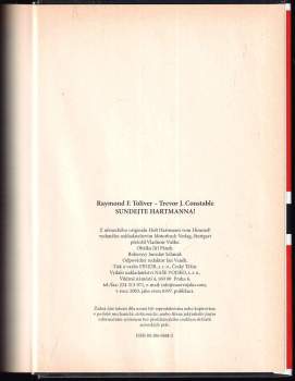 Raymond F Toliver: Sundejte Hartmanna!