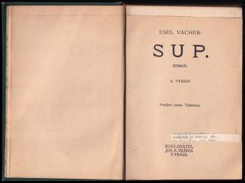 Emil Vachek: Sup