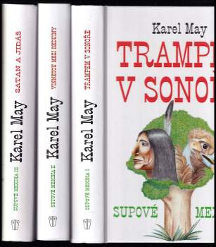 Karl May: Supové Mexika 1 - 3 KOMPLET - Trampem v Sonoře + Vinnetou mezi beduíny + Satan a Jidáš