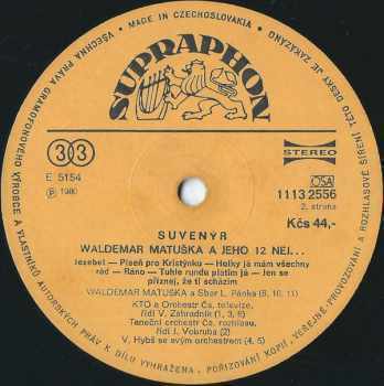 Waldemar Matuška: Suvenýr (Waldemar Matuška  A Jeho 12 Nej...)