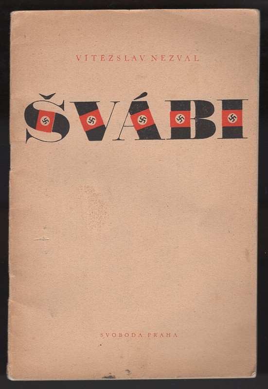Vítězslav Nezval: Švábi : satirická báseň napsaná v červnu 1939