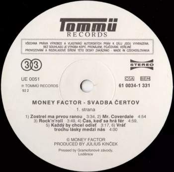 Money Factor: Svadba Čertov