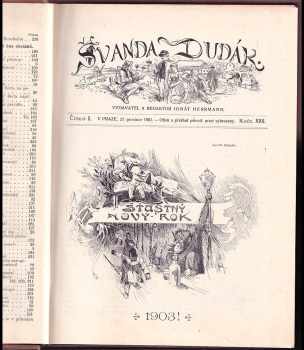 Ignát Herrmann: Švanda dudák - ročník XXII. čísla 1 - 52 - první a druhé pololetí - KOMPLETNÍ ROČNÍK