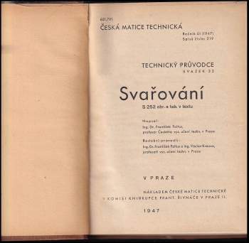 František Faltus: Svařování