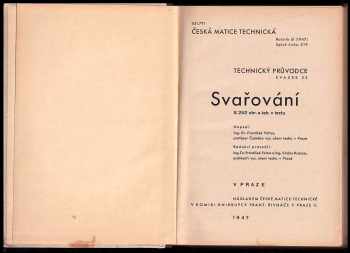 František Faltus: Svařování