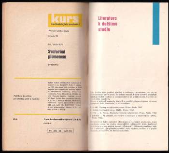 Václav Kříž: Svařování plamenem