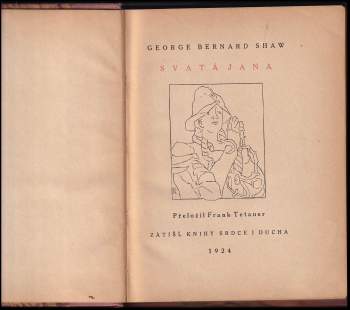 Bernard Shaw: Svatá Jana