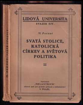 Svatá stolice, katolická církev a světová politika