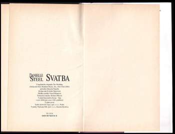 Danielle Steel: Svatba