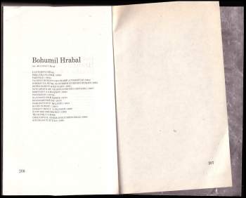 Bohumil Hrabal: Svatby v domě