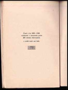 Antonín Frýdl: Sváté listí