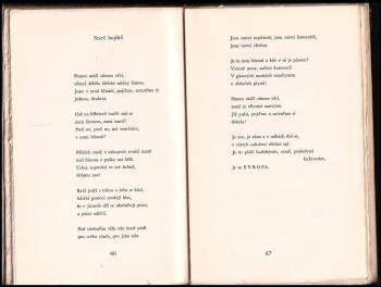 Jaroslav Seifert: Svatební cesta