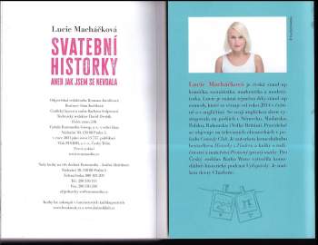 Lucie Macháčková: Svatební historky, aneb, Jak jsem se nevdala