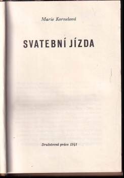 Marie Kornelová: Svatební jízda