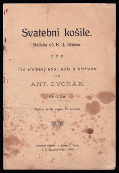 Karel Jaromír Erben: Svatební košile